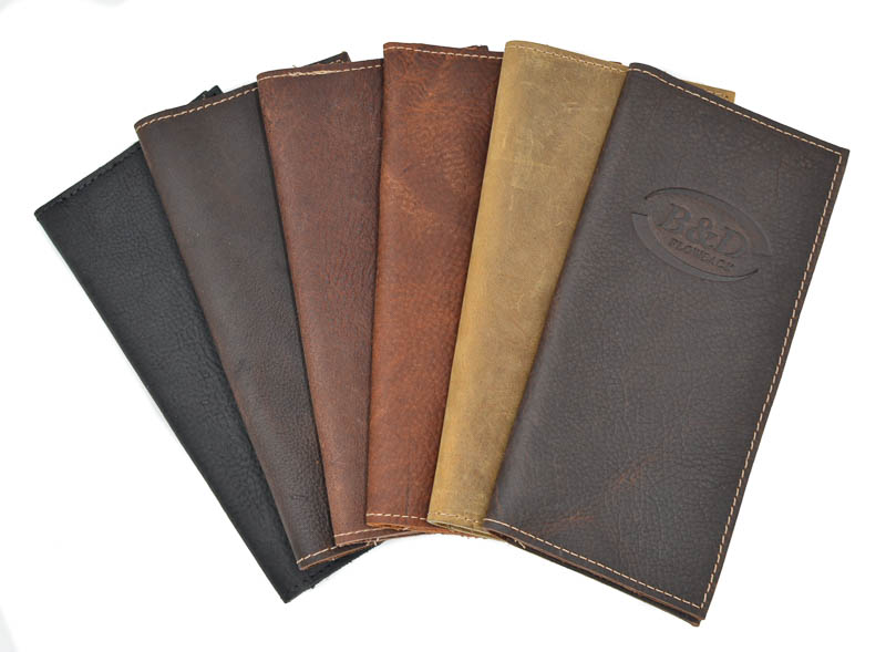 leather pipe tally books