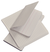 water resistant center sewn tally book inserts